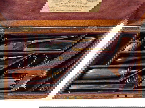 An Incredibly Fine and Rare 38 Bore L.A.C. Percussion Revolver. - Image 6