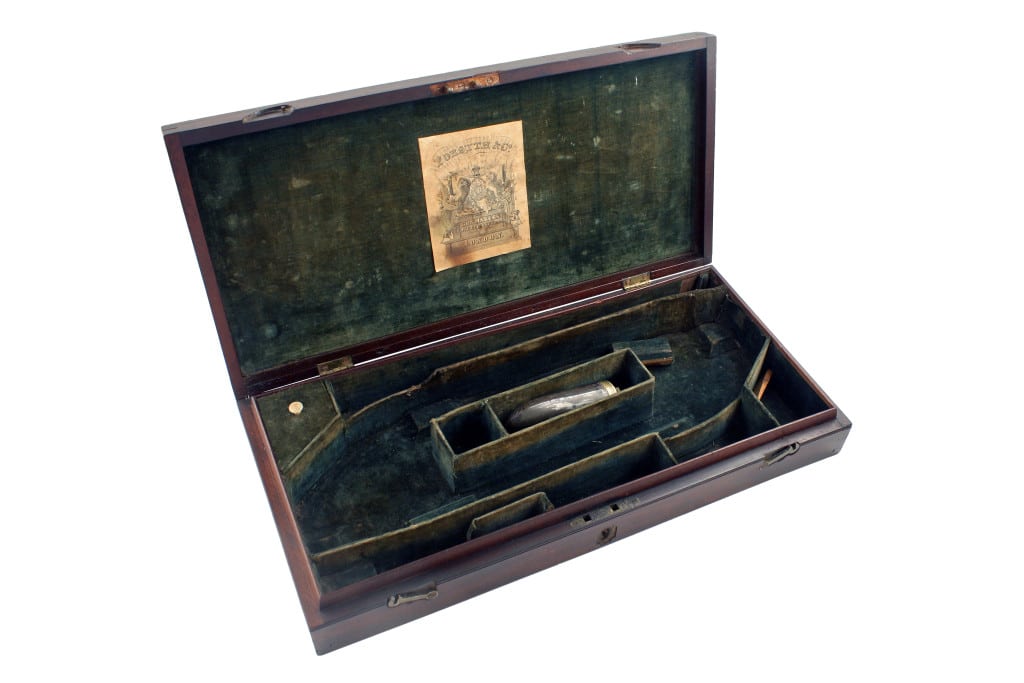 A Case for a pair of Forsyth Duelling Pistols.