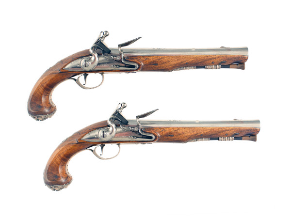A Superb Pair of Pistols by Stanton of London, Circa 1760.