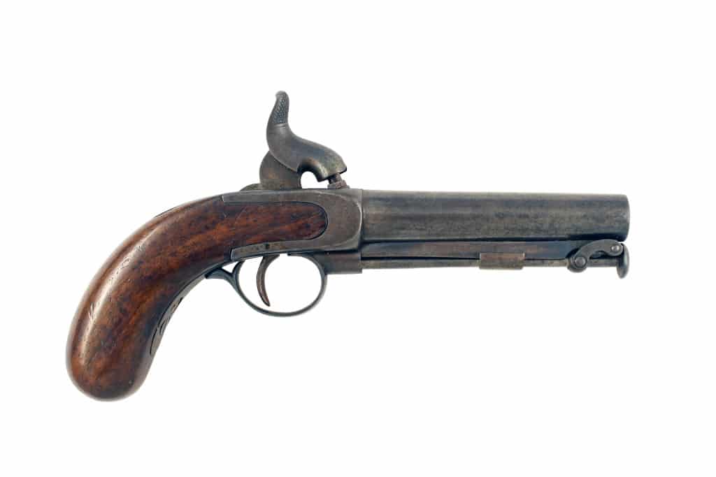 A Rare Victorian Irish Constabulary Pistol.