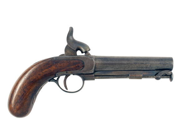 A Rare Victorian Irish Constabulary Pistol.