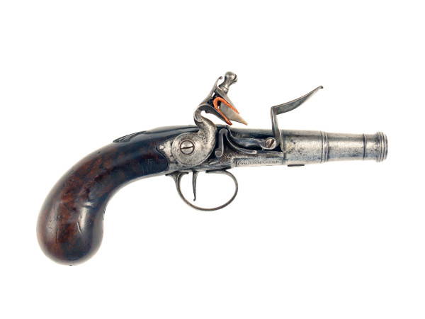 A Flintlock Queen Anne Pistol by Buckmaster, London.