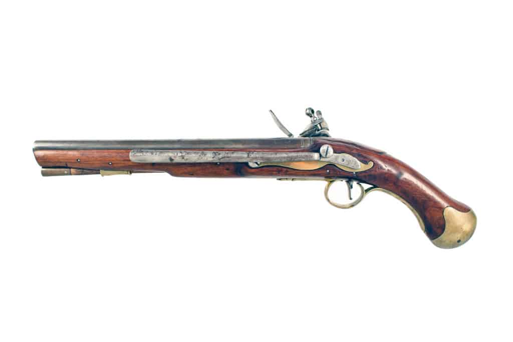 A Flintlock Long Sea Service Pistol. - Image 2