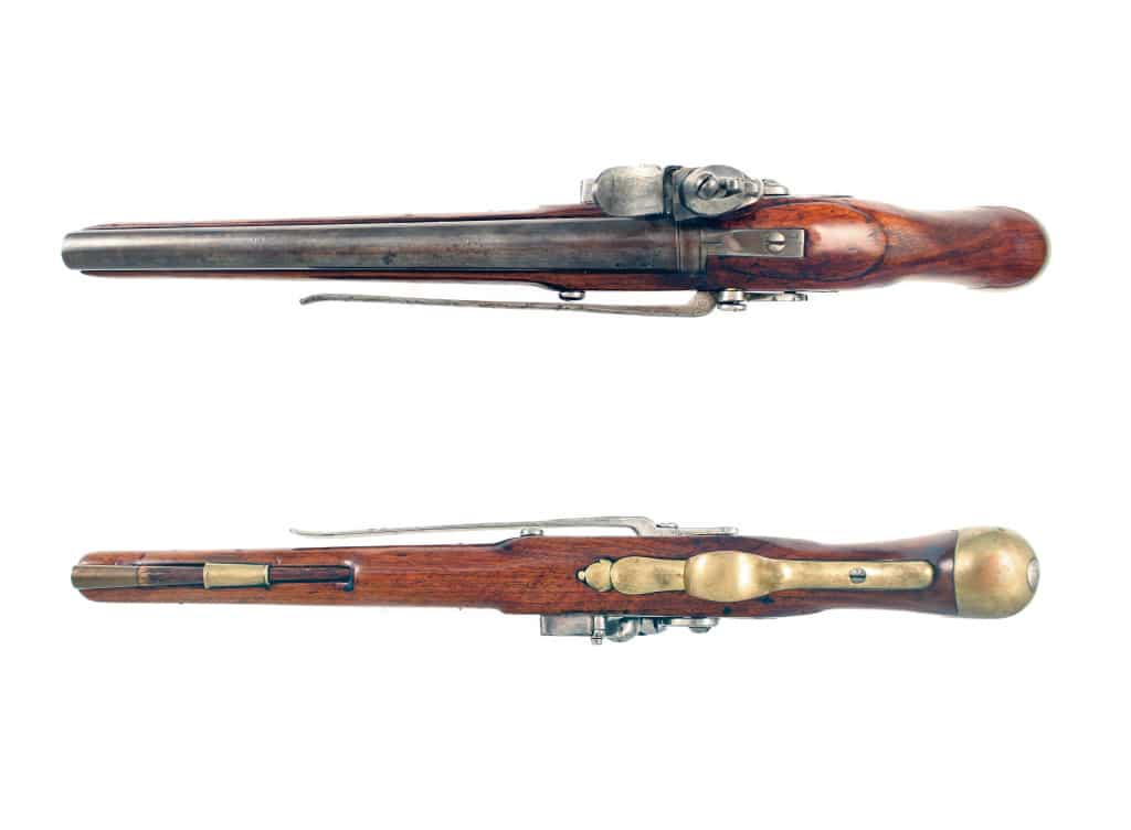 A Flintlock Long Sea Service Pistol. - Image 3