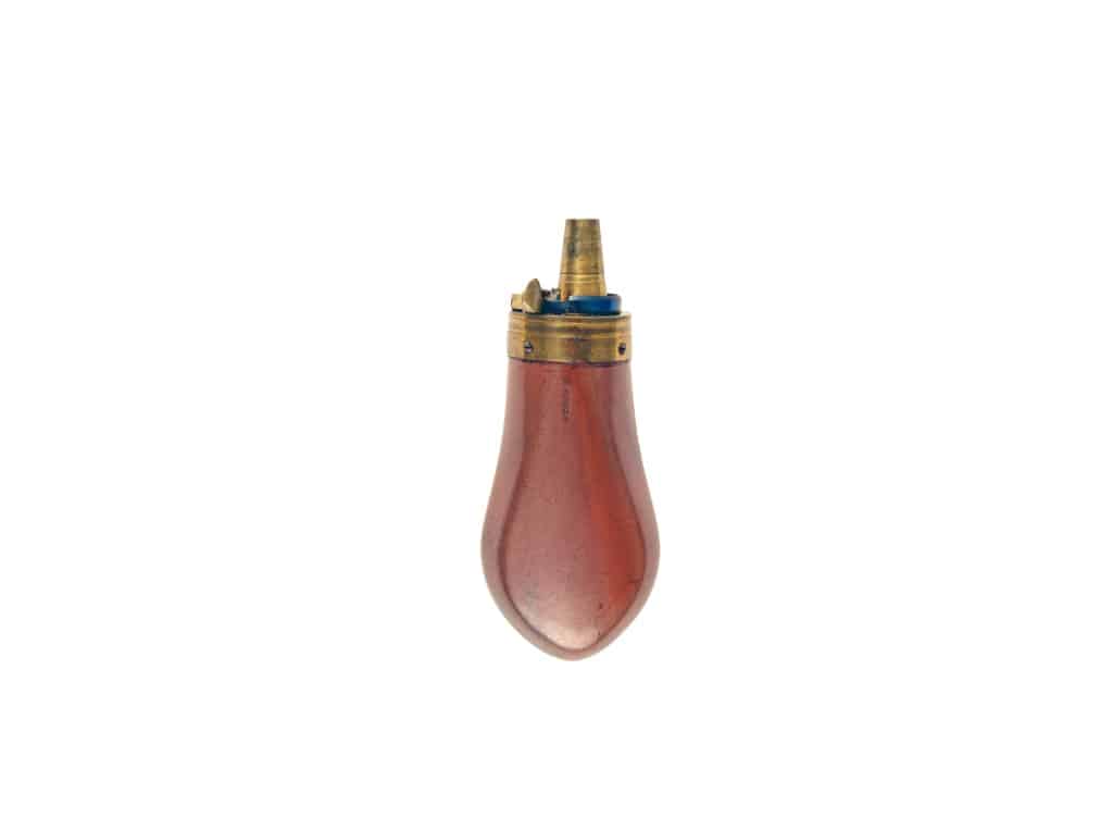 A Very Good Small Pistol Flask by Sykes.