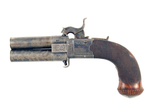 A Near Mint Cased Pair of Over and Under Pistols - Image 2