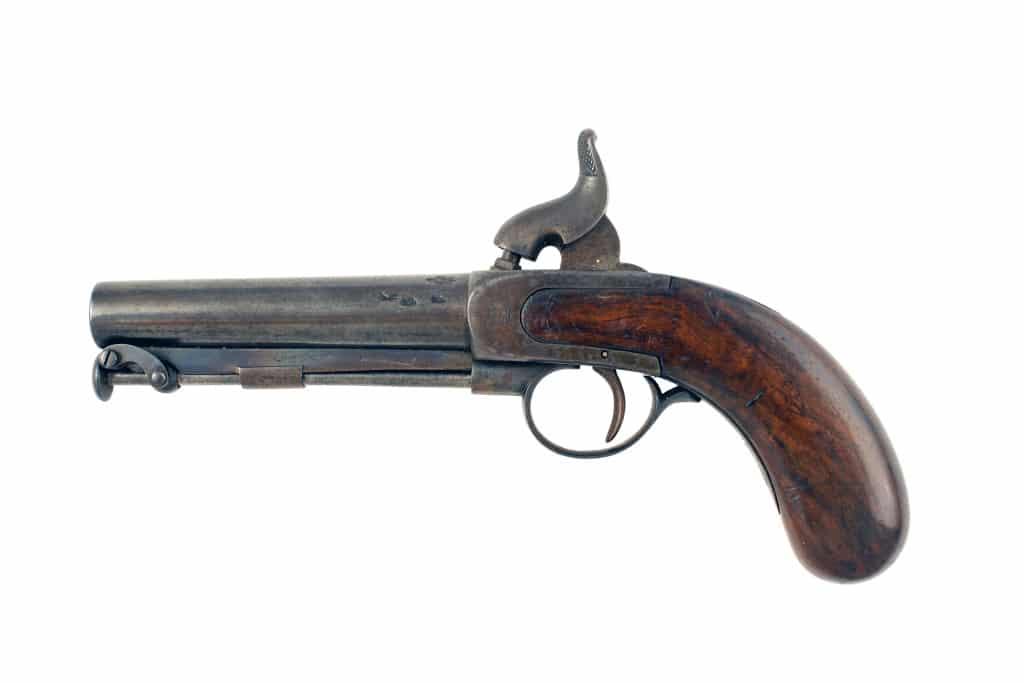 A Rare Victorian Irish Constabulary Pistol. - Image 5