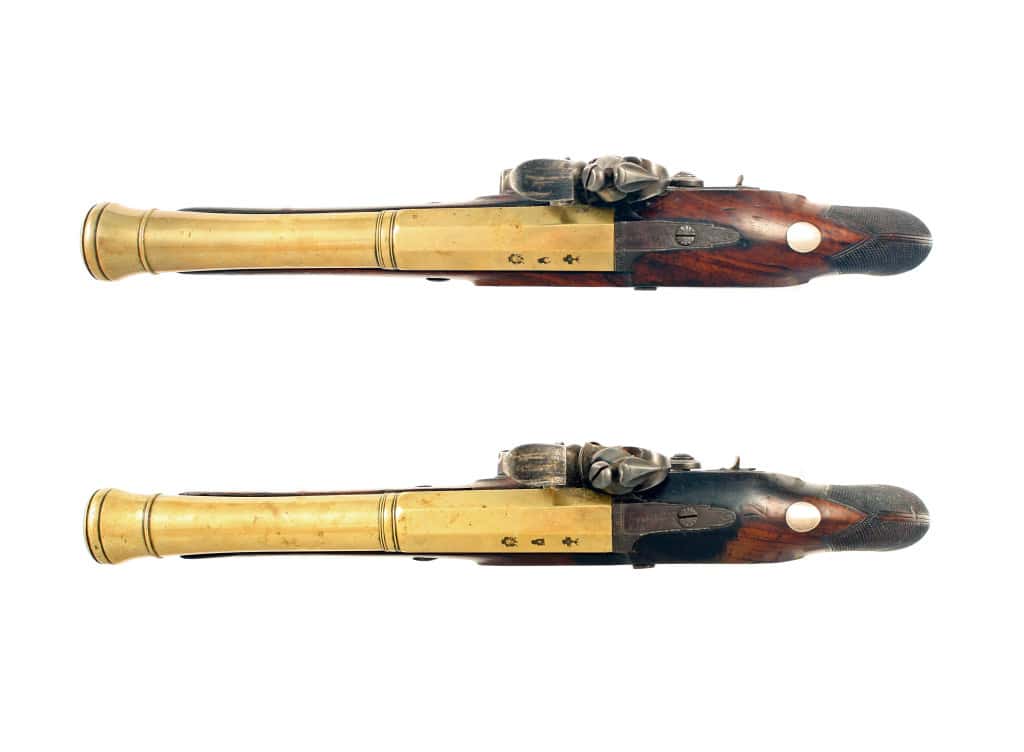 A Pair of Blunderbuss Pistols by Evans. - Image 3