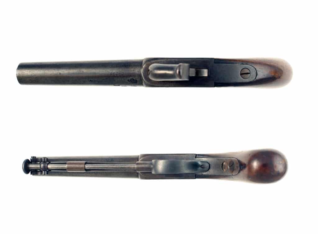 A Rare Victorian Irish Constabulary Pistol. - Image 3
