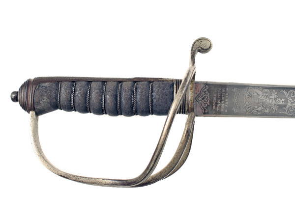 A Royal Artillery Officers Sword by Henry Wilkinson.