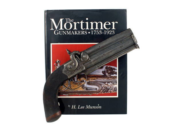 A Percussion Howdah Pistol by Mortimer