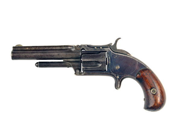 A Smith & Wesson 1 1/2 Second Issued Revolver.