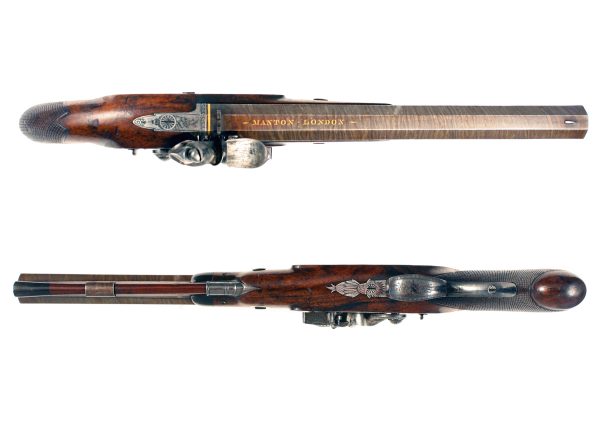 A Flintlock Duelling Pistols by John Manton, London, No. 4863. - Image 5