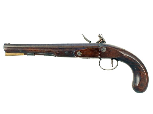 A Pair of Flintlock Duelling Pistols by Wogdon, London. - Image 6