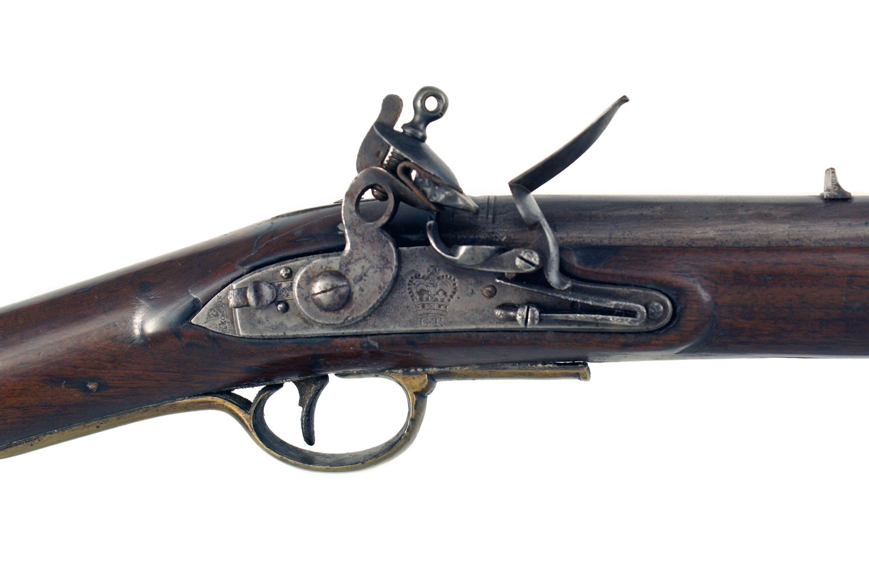 A 16-Bore Paget Flintlock Carbine. - Image 6