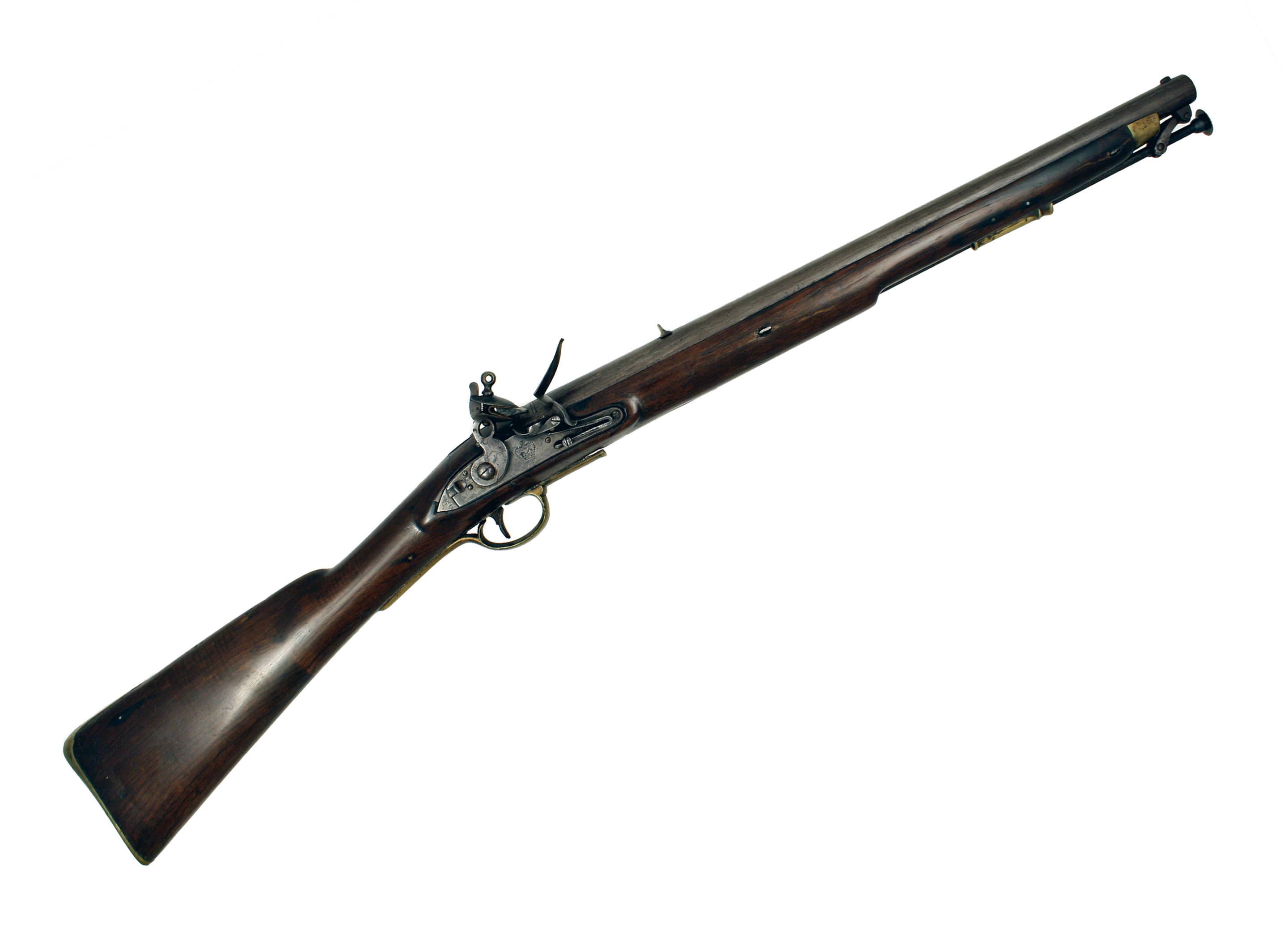 A 16-Bore Paget Flintlock Carbine.