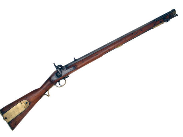 A Percussion Brunswick Service Rifle, Dated 1864.