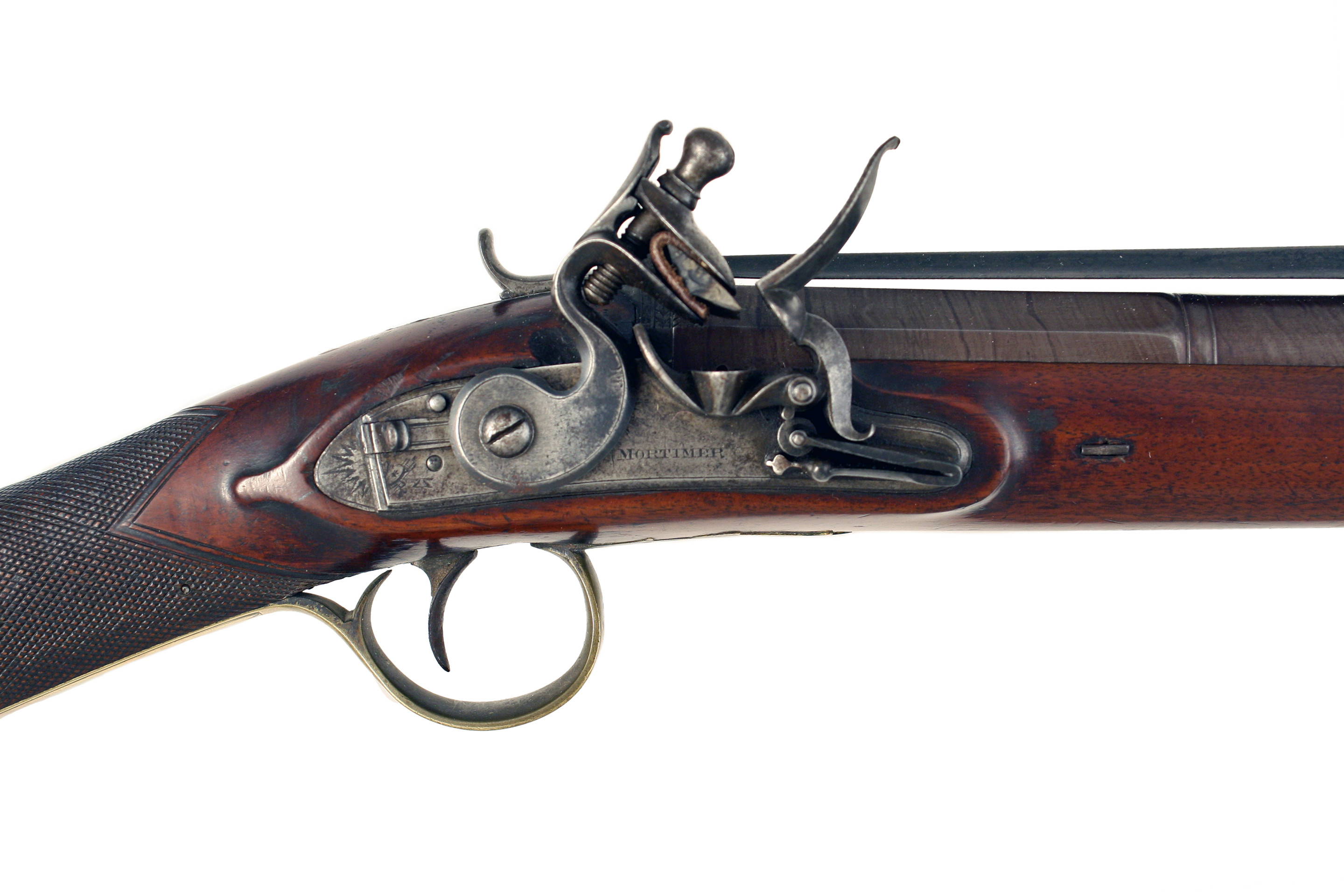 A Flintlock Blunderbuss by Mortimer