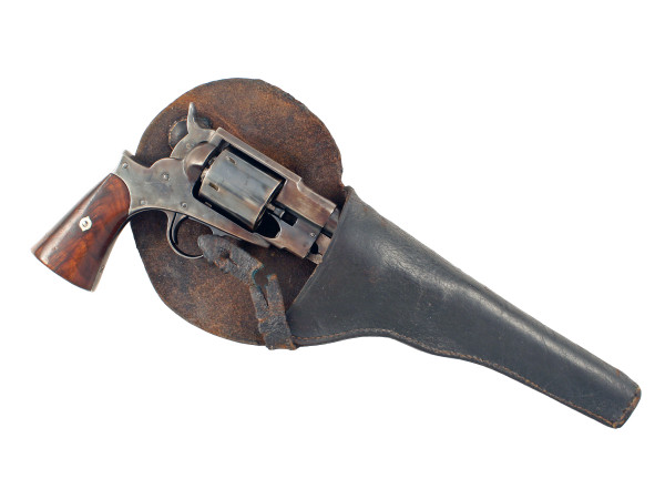 An Incredibly Scare Freemans Patent Percussion Revolver.