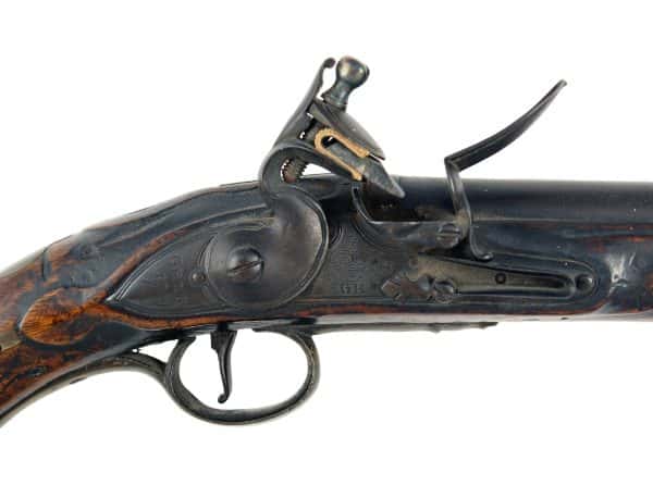 A Rare 25-Bore Flintlock 1756 Pattern Land Service Pistol By Grice, Dated 1759. - Image 3