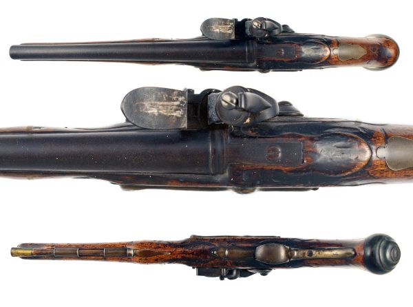 A Rare 25-Bore Flintlock 1756 Pattern Land Service Pistol By Grice, Dated 1759. - Image 4