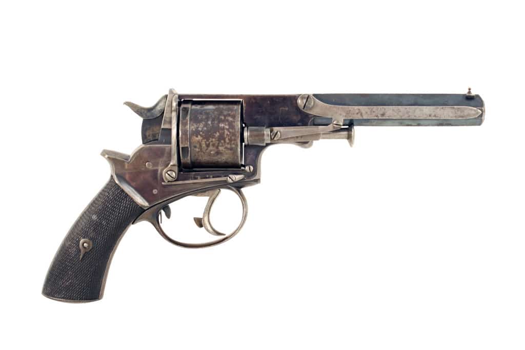 A Scarce Revolver Marked for 'Walsall Police'.