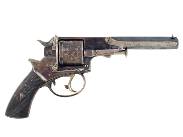 A Scarce Revolver Marked for 'Walsall Police'.