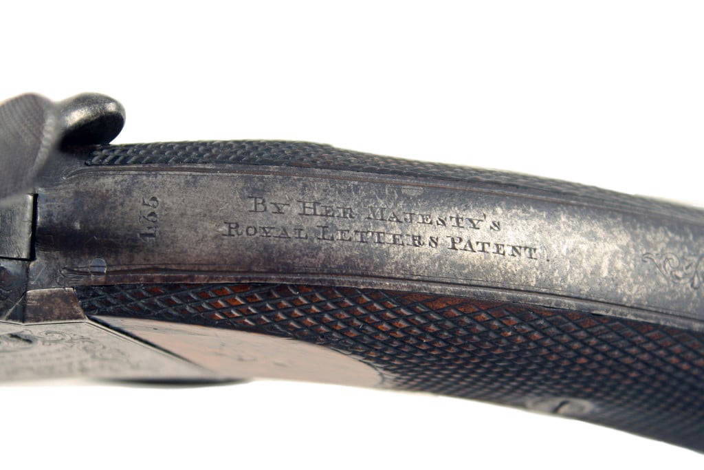 A Rare 48 Bore Webley Patent Second Model ‘Longspur’ Revolver. - Image 4