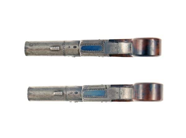 A Small Pair of D.Egg Pocket Pistols. - Image 4