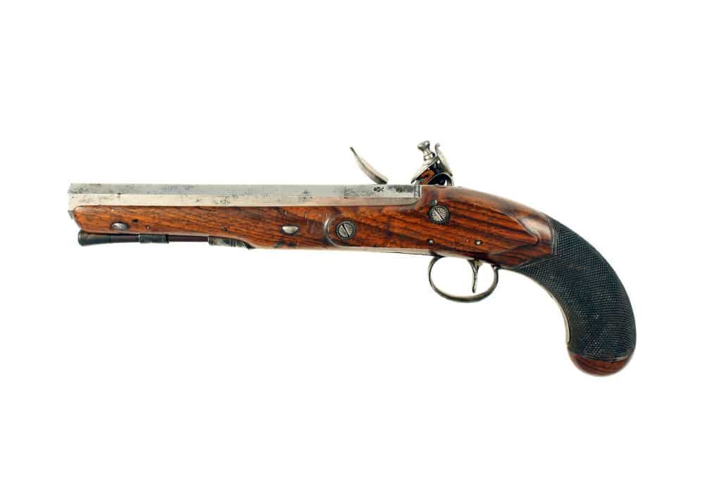 A Flintlock Officers/Duelling Pistol by Innes - Image 2