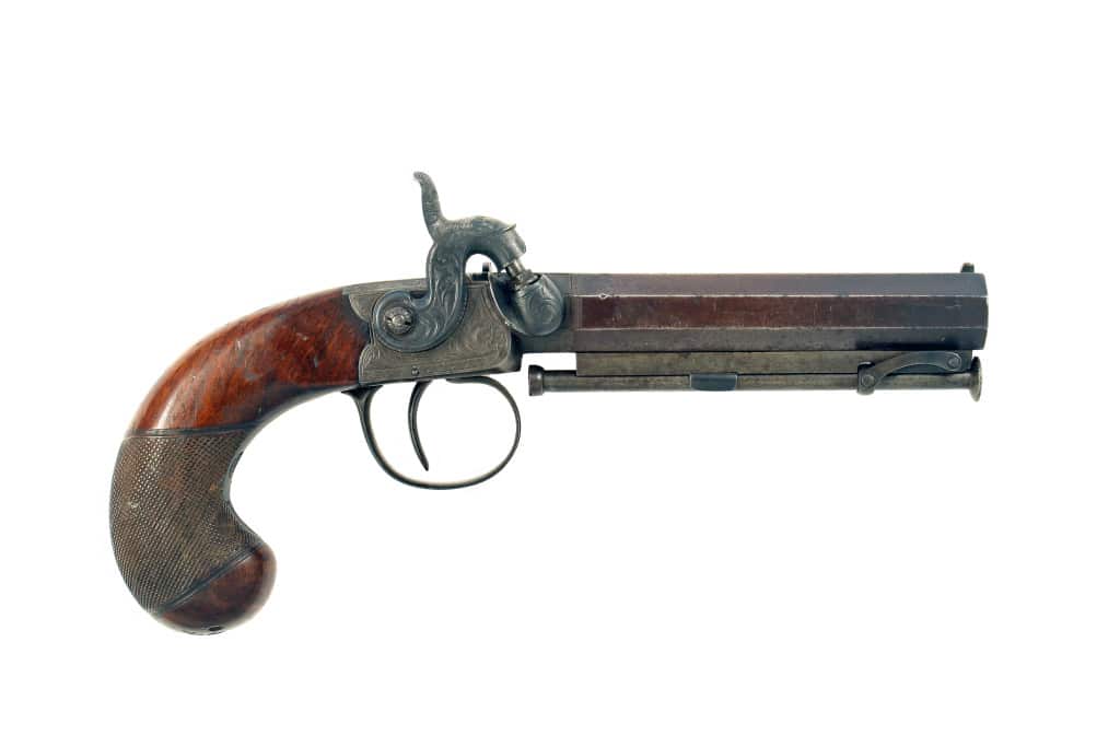 An Irish Belt Pistol by Kavanagh of Dublin.