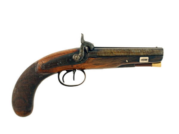 A D.B. Percussion Pistol by Conway of Manchester.