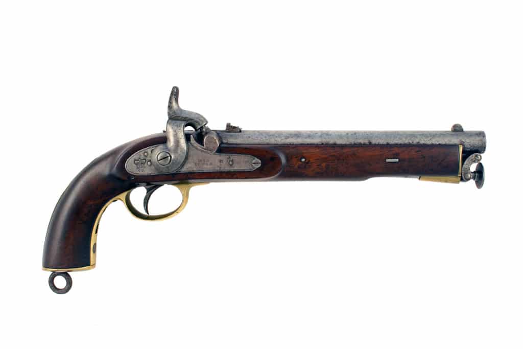 An Incredibly Rare Lancers Pistol with Shoulder Stock - Image 2