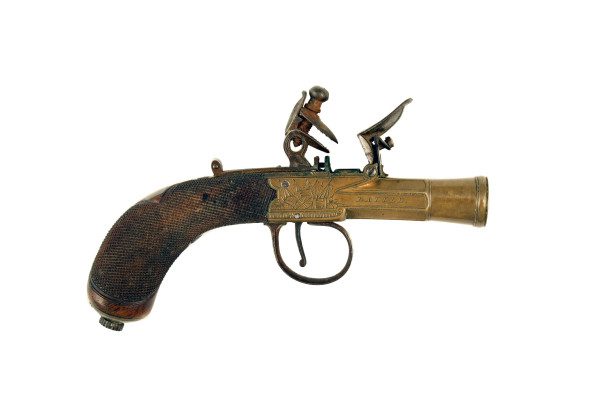 A Superb Little Flintlock Blunderbuss Pistol.