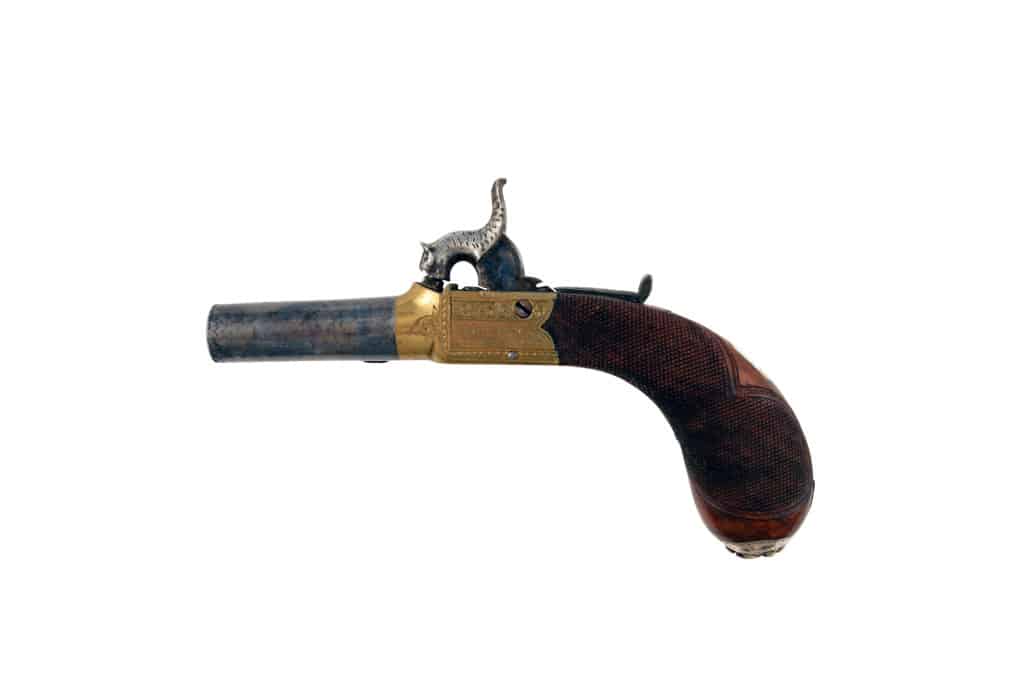 A Crisp Little Percussion Pocket Pistol by Holland.