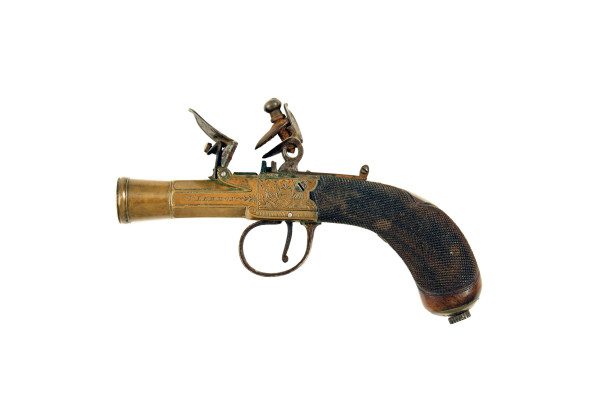 A Superb Little Flintlock Blunderbuss Pistol. - Image 2