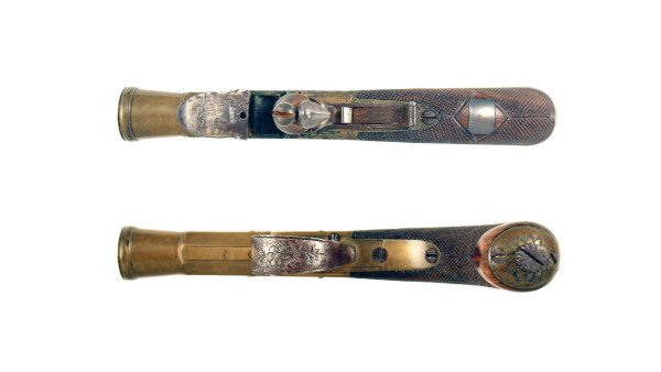 A Superb Little Flintlock Blunderbuss Pistol. - Image 3