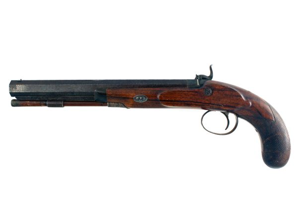 A Percussion Duelling Pistol by Joe Manton - Image 3