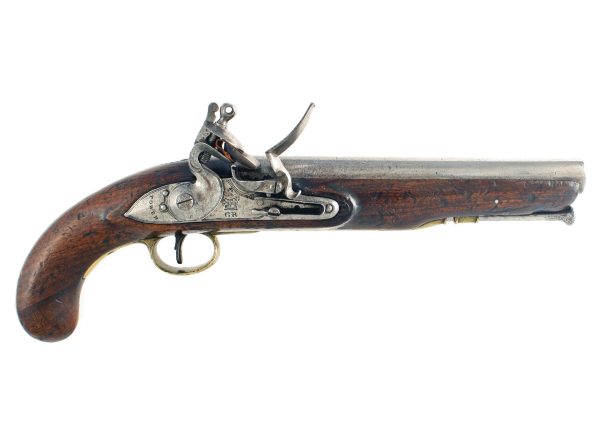 A Pattern 1796 Heavy Dragoon Pistol, Marked to 4th Dragoon Guards.