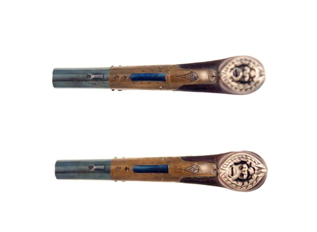 A Stunning Pair of Small Pocket Pistols - Image 5