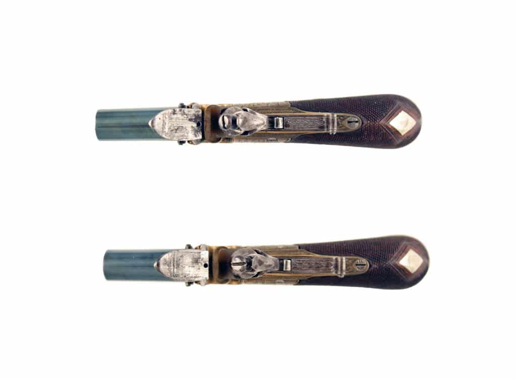 A Stunning Pair of Small Pocket Pistols - Image 8