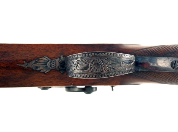 A Percussion Duelling Pistol by Joe Manton - Image 5