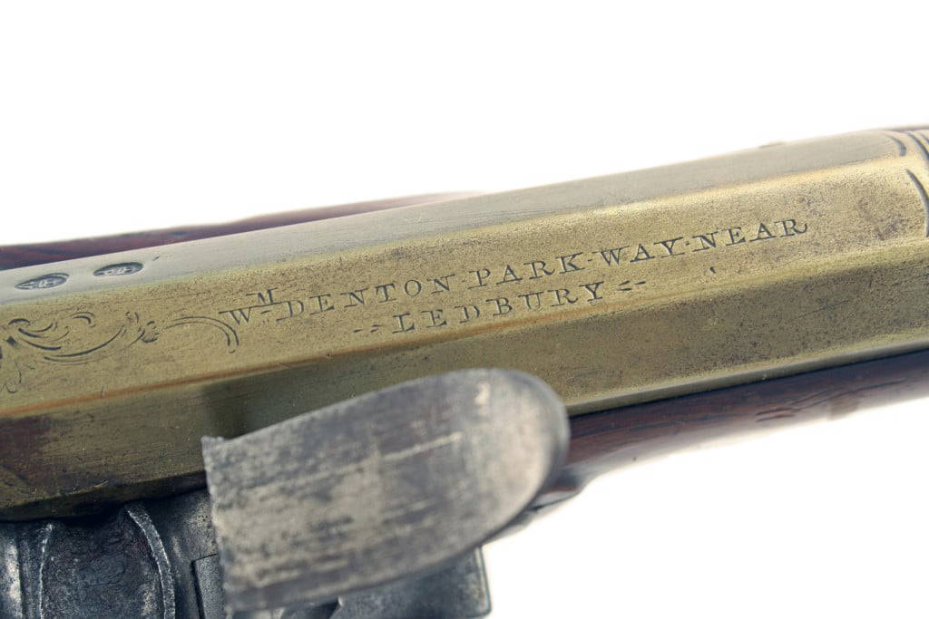 An Interesting & Unusual Flintlock Blunderbuss by Waters. - Image 2