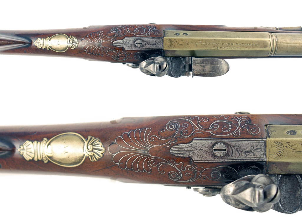 An Interesting & Unusual Flintlock Blunderbuss by Waters. - Image 3