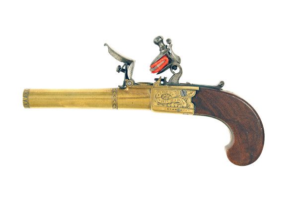 A Stunning Pair of Flintlock Pocket Pistols by John Richards. - Image 4