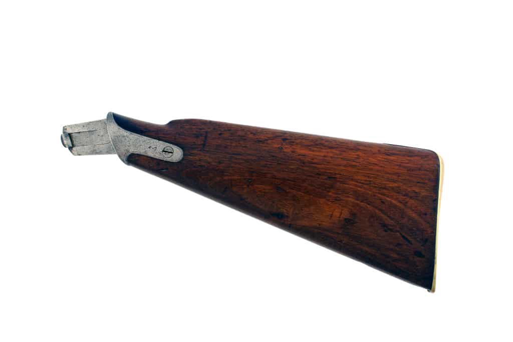 An Incredibly Rare Lancers Pistol with Shoulder Stock - Image 9