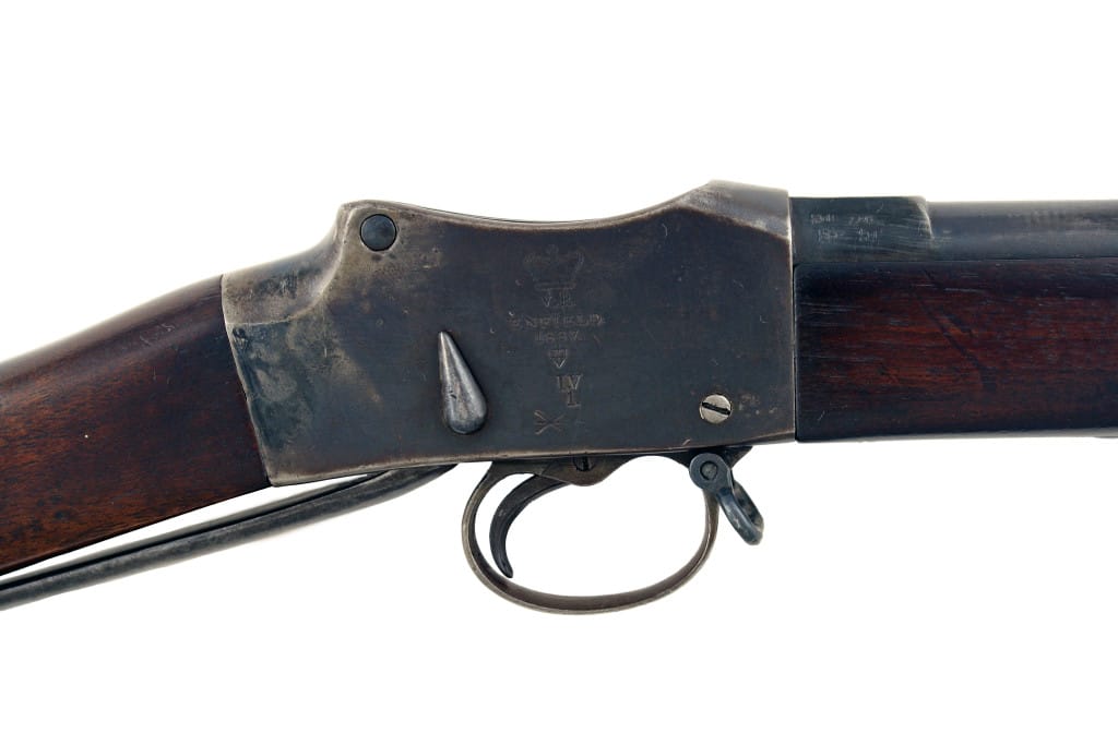 A .577 Martini Henry Mark IV Service Rifle.