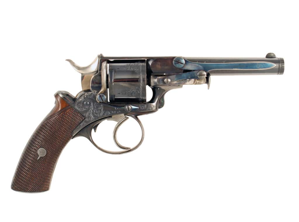 A Stunning Engraved Rim Fire Revolver by Parker Field & Sons - Image 2