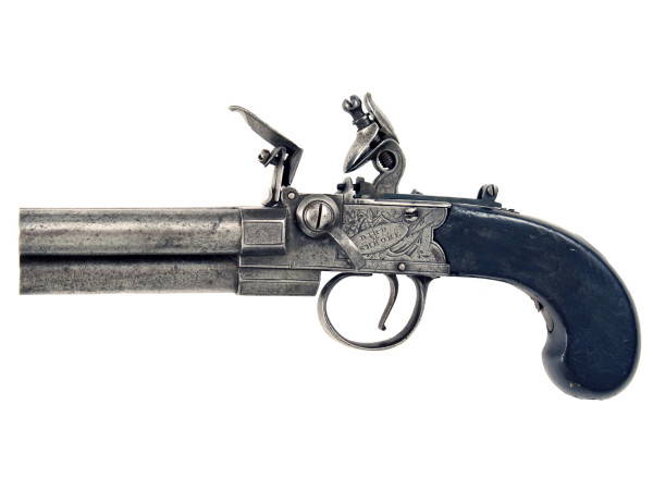 A Three Barrel Flintlock Pistol