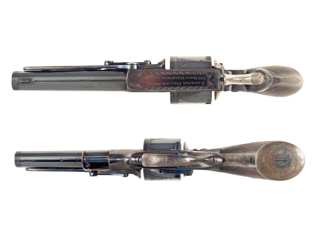 A Stunning Engraved Rim Fire Revolver by Parker Field & Sons - Image 3